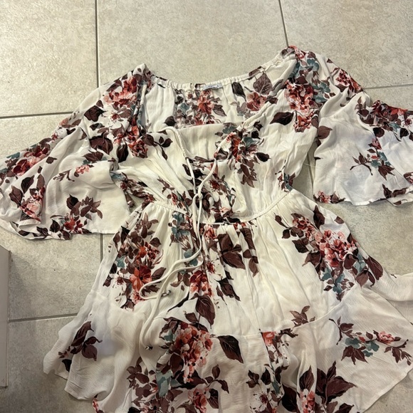 White Birch Romper - Picture 1 of 3